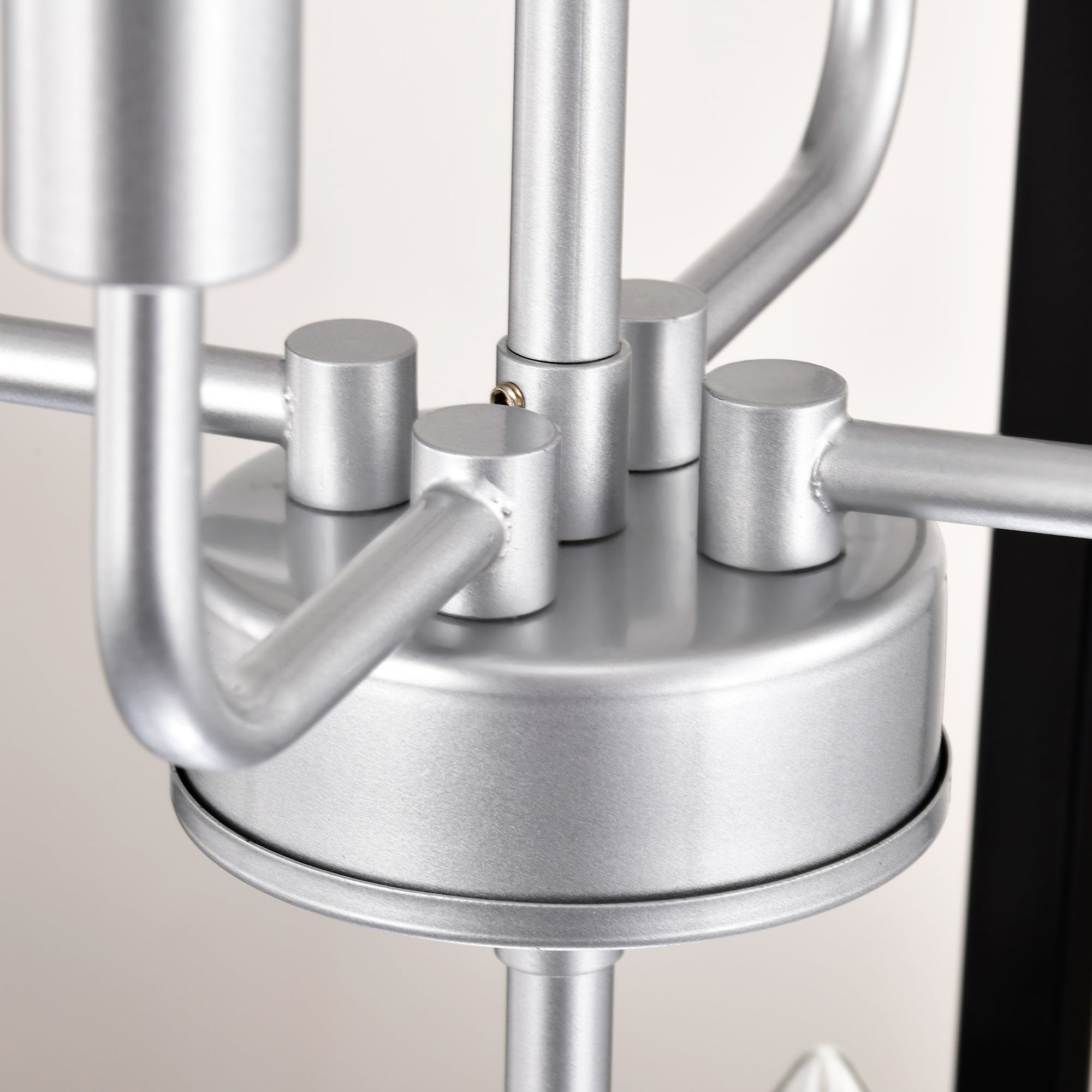 8-Light Farmhouse Kitchen Chandeliers, Matte Black And Sliver Vintage Rustic Cage Light Fixture Adjustable Height Chandeliers For Dining Room Hallway Foyer Entryway E12 Bulbs Not Included